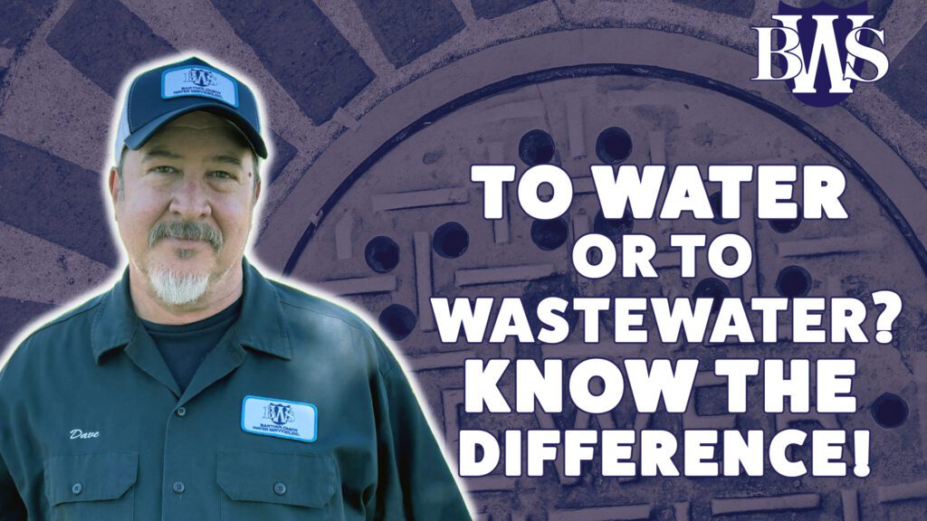 What’s the Difference Between Water and Wastewater?