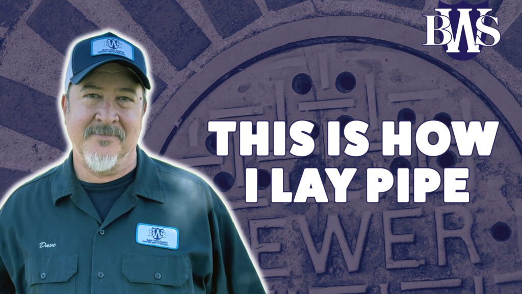 This is How I Lay Pipe Arizona Water Management Service